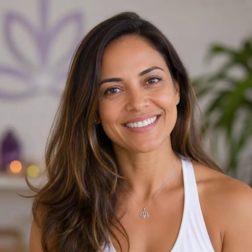 Isabela Castilho, instrutora de yoga
